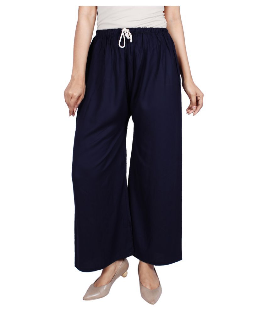 Buy VAGISHA Rayon Palazzos Online at Best Prices in India - Snapdeal