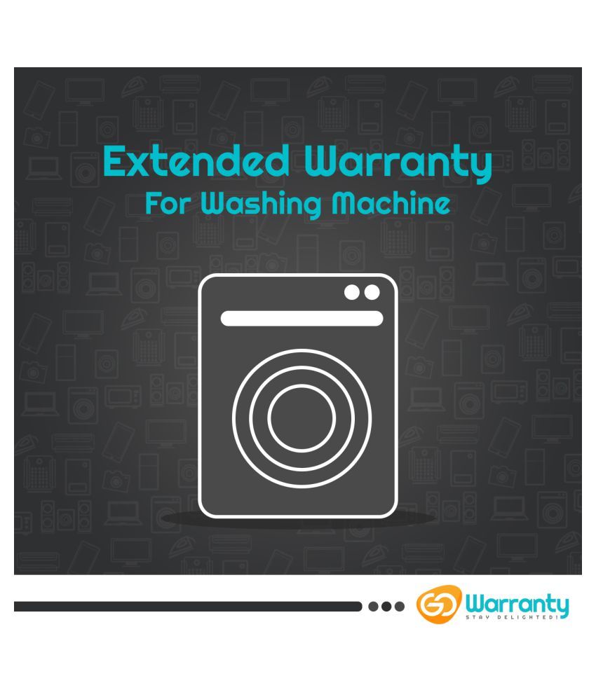 GoWarranty 2 Year Extended Warranty for Washing Machine (Range INR 15001 INR 30000) Email
