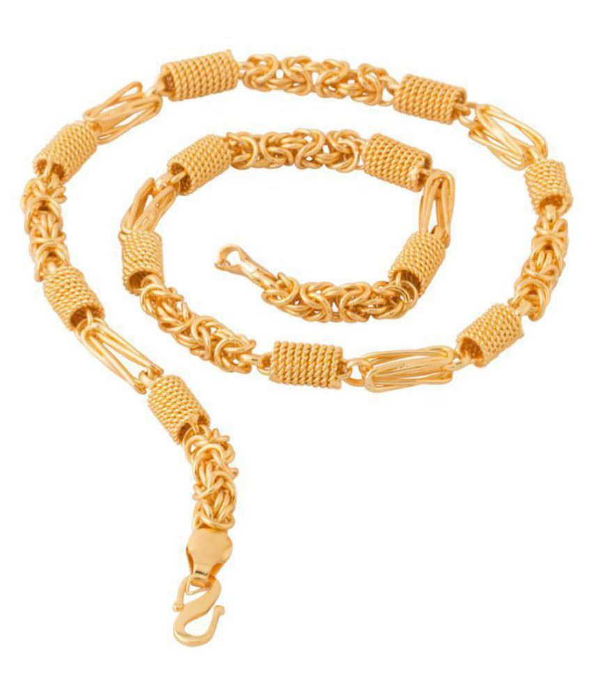 Metal gold plated holo pin chain for 