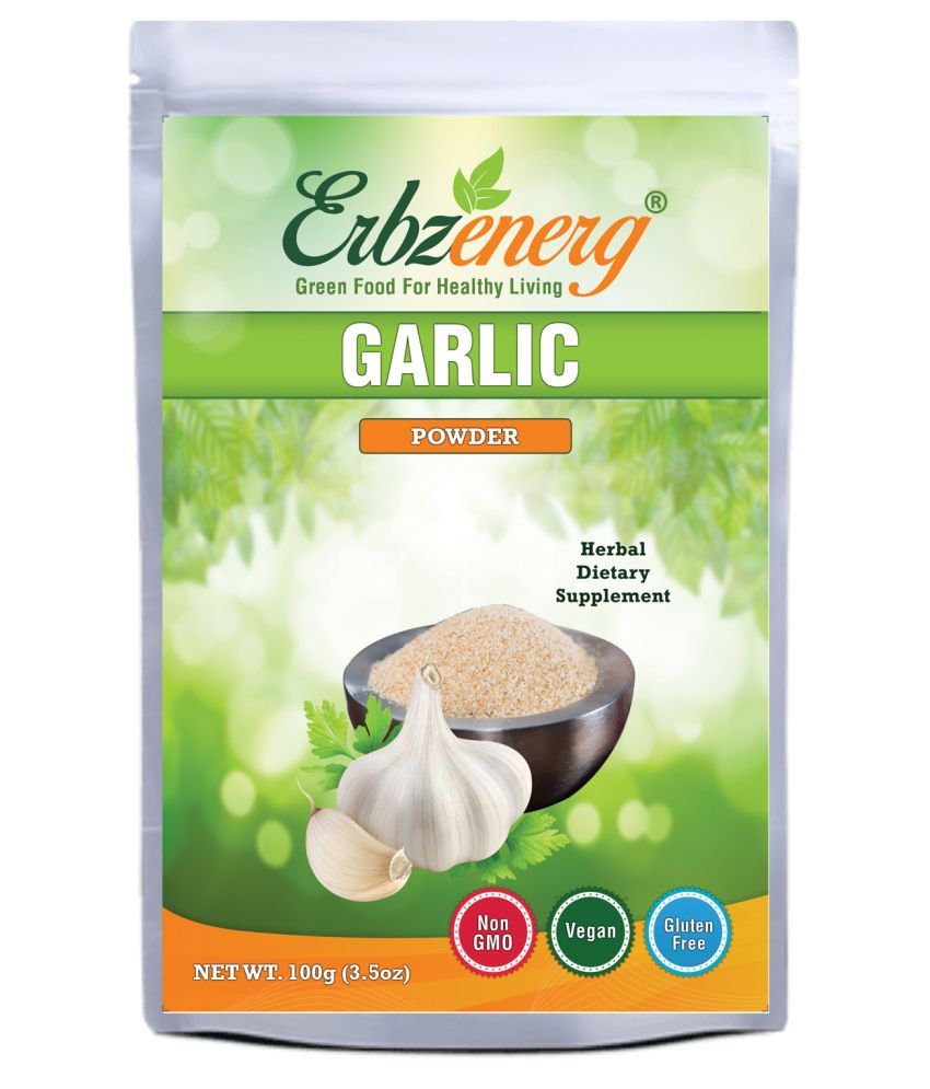 Erbzenerg Garlic Powder 100 gms 100 gm Vitamins Powder Buy Erbzenerg