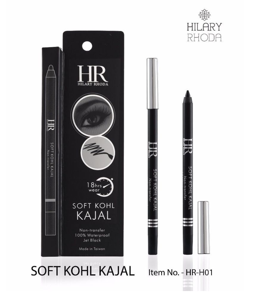 HR Kajal Pencil Aqua BLACK 1.2 gm Kajal Pencil Black 2 g Buy HR Kajal