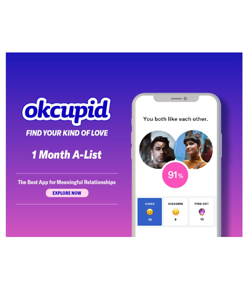 Okcupid 3 Months Subscription Buy Online On Snapdeal 