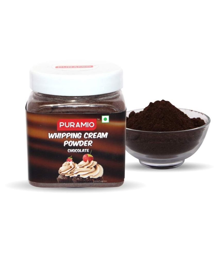 Buy PURAMIO Whipping Cream Powder Vanilla 250G, + Chocolate , 250 g
