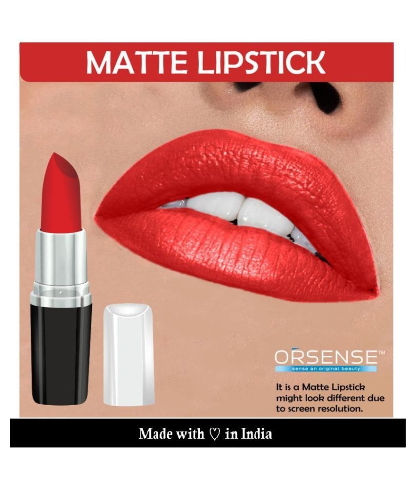     			orsense Creme Lipstick Apple Red SPF 10 3.5 g