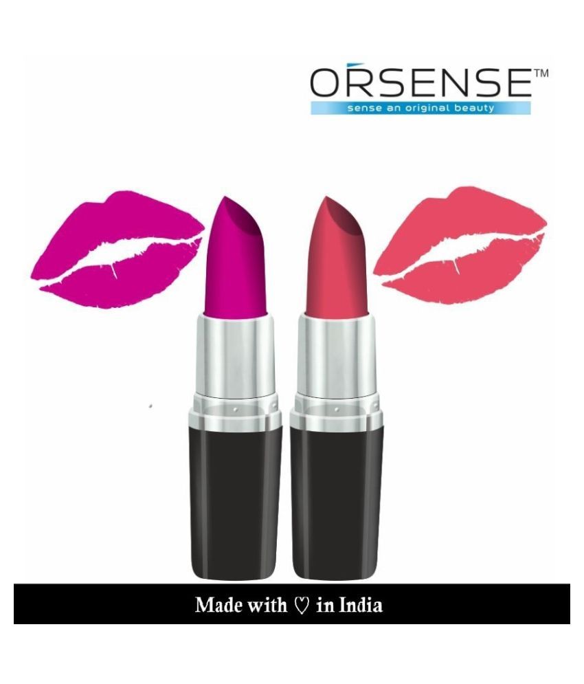     			orsense Creme Lipstick Multi SPF 15 Pack of 2 22 g