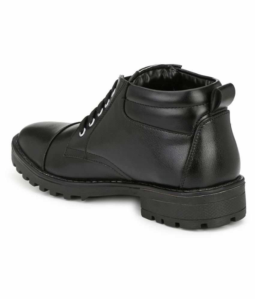 mactree black formal shoes