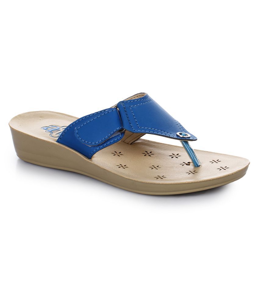 Liberty Blue Slippers Price in India- Buy Liberty Blue Slippers Online ...
