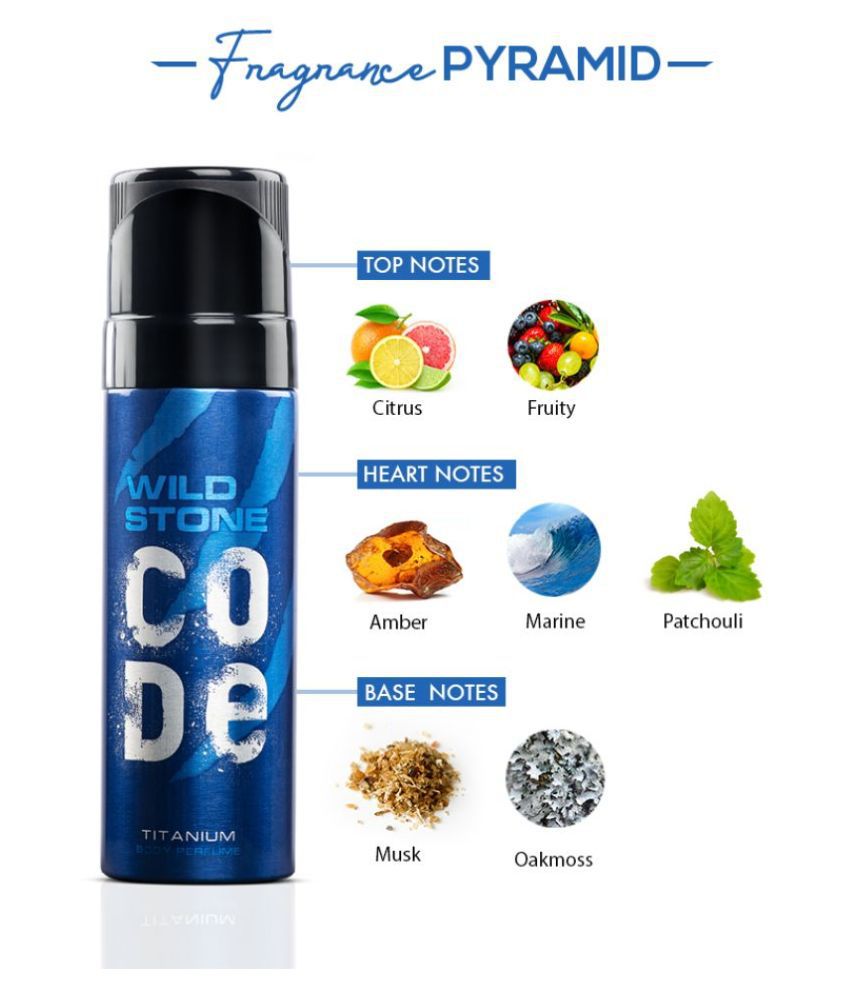 Buy Wild Stone TITANIUM ( PACK OF 2) Perfume Body Spray - For Men (120 ...