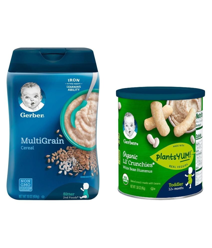 Gerber Multigrain Infant Cereal for 6 Months + ( 269 gm ) Pack of 2