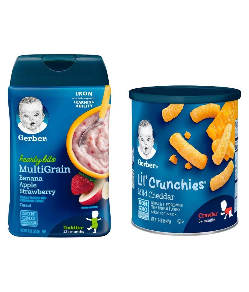 Gerber Multigrain Infant Cereal for 6 Months + ( 269 gm ) Pack of 2