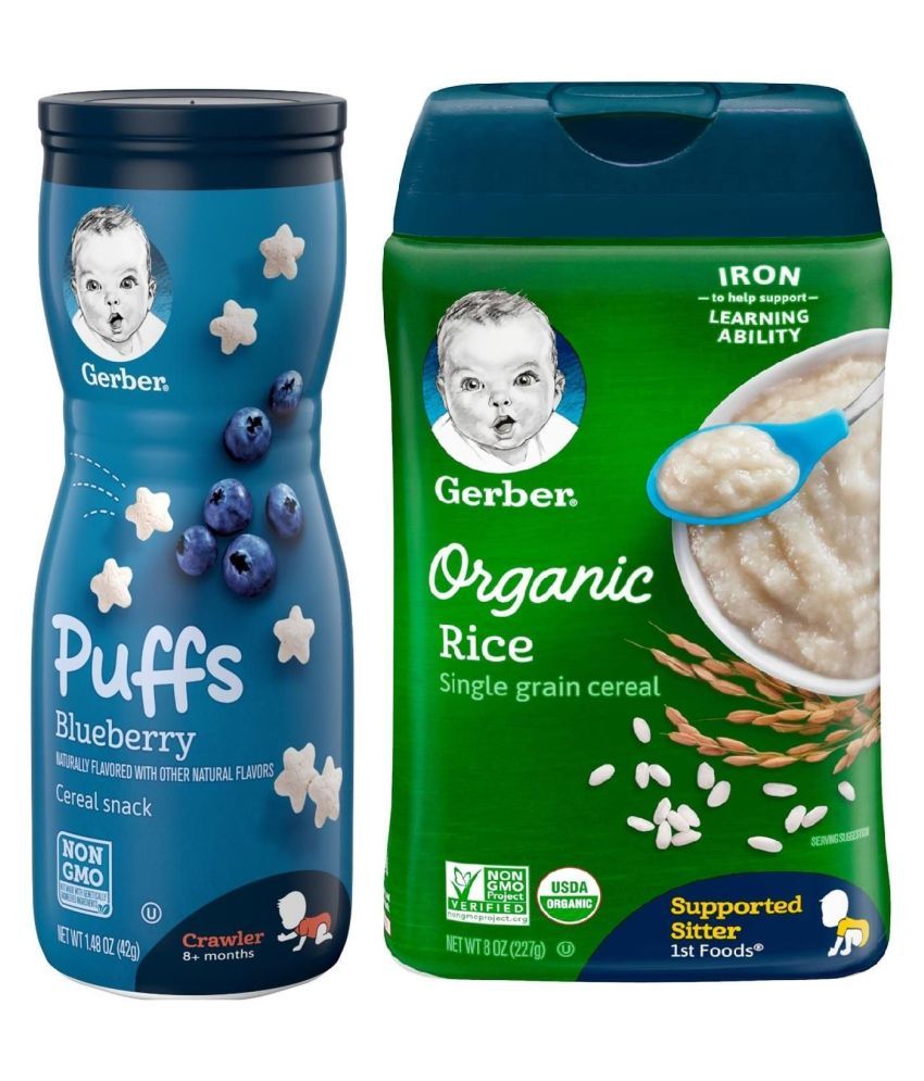 Gerber Rice Infant Cereal for 6 Months + ( 269 gm ) Pack