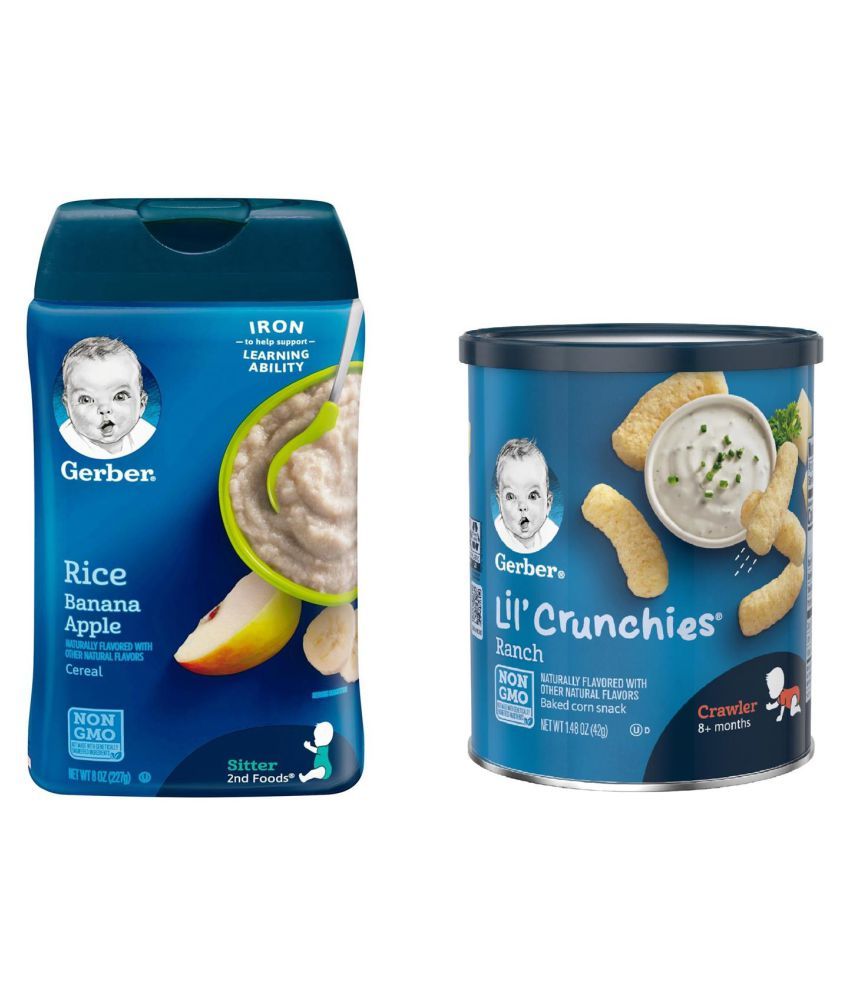 Gerber Rice Infant Cereal for 6 Months + ( 269 gm ) Pack of 2: Buy