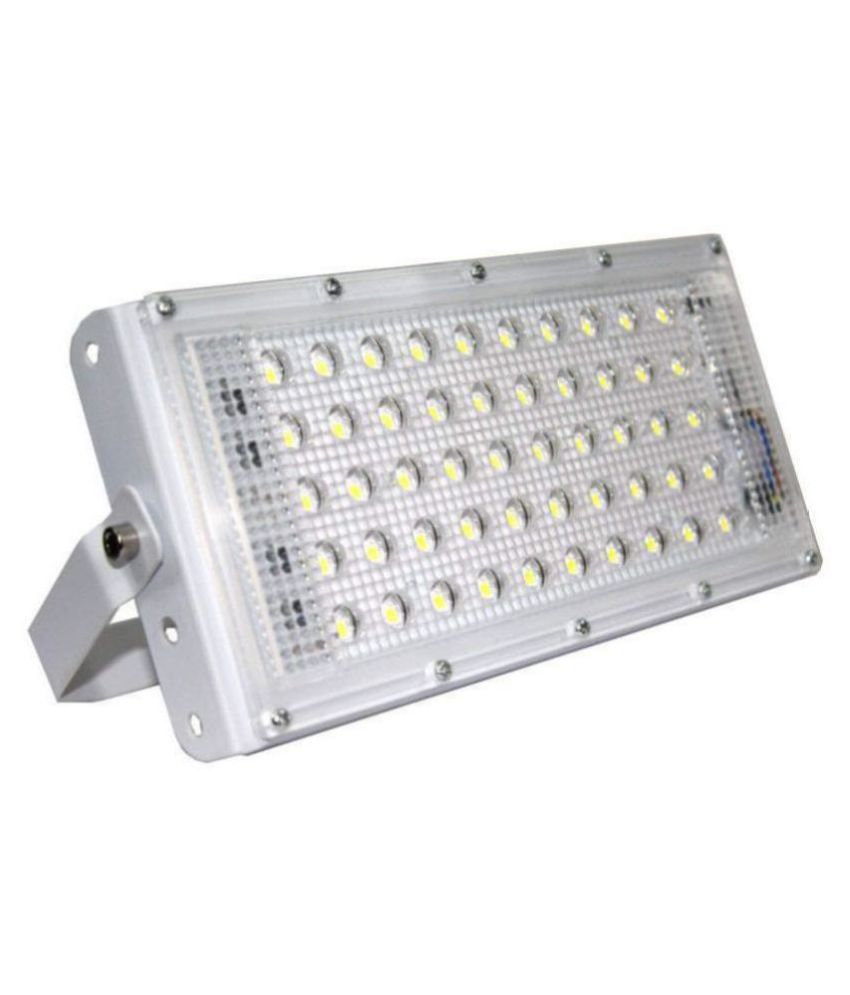     			KT2 CLEAR 50 Watts IP 65 Flood Light Cool Day Light - Pack of 1