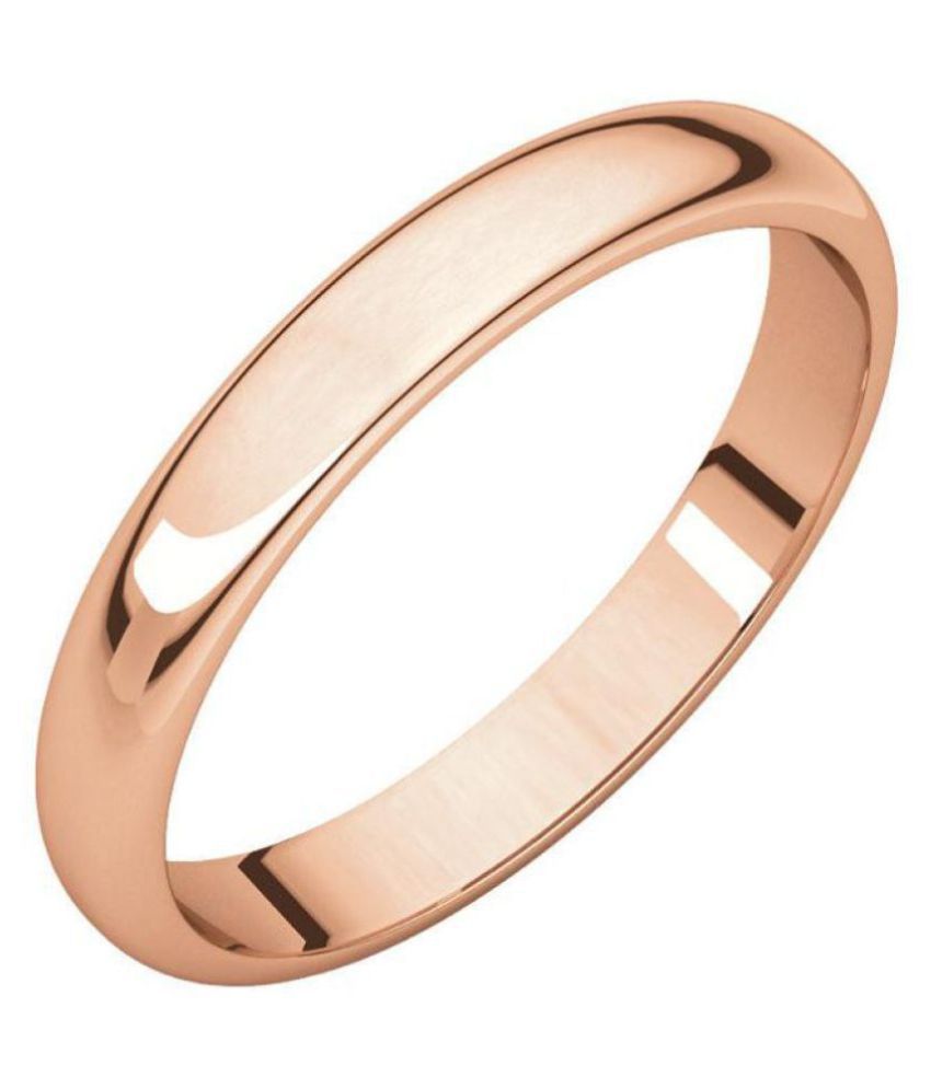     			PS Creations Copper Pure Plain Ring Spiritually Energized Tamba Challa