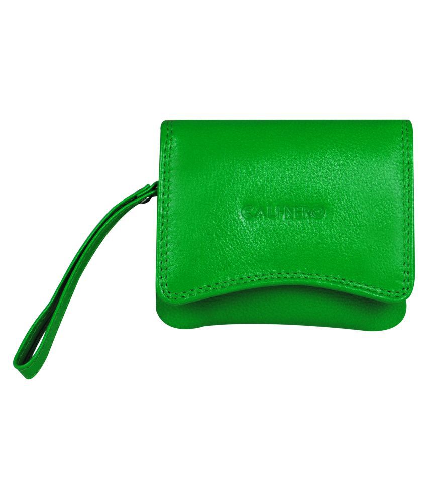     			Calfnero Green Wallet