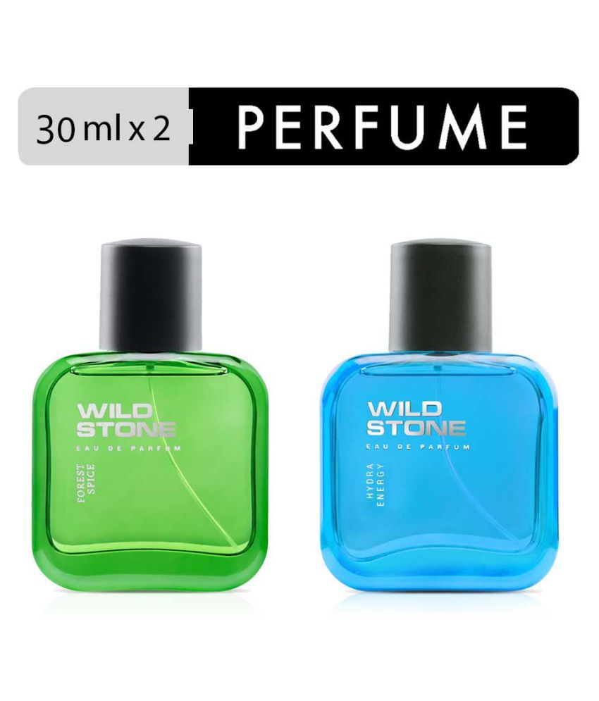     			Wild Stone Forest Spice and Hydra Energy Perfume Combo for Men Eau de Parfum - 60 ml (For Men)