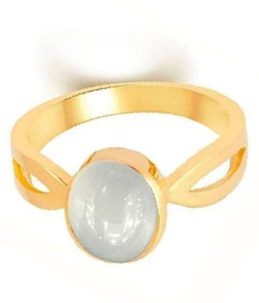 11.25 Carat Moonstone Ring Natural Original Certified Rainbow Moonstone