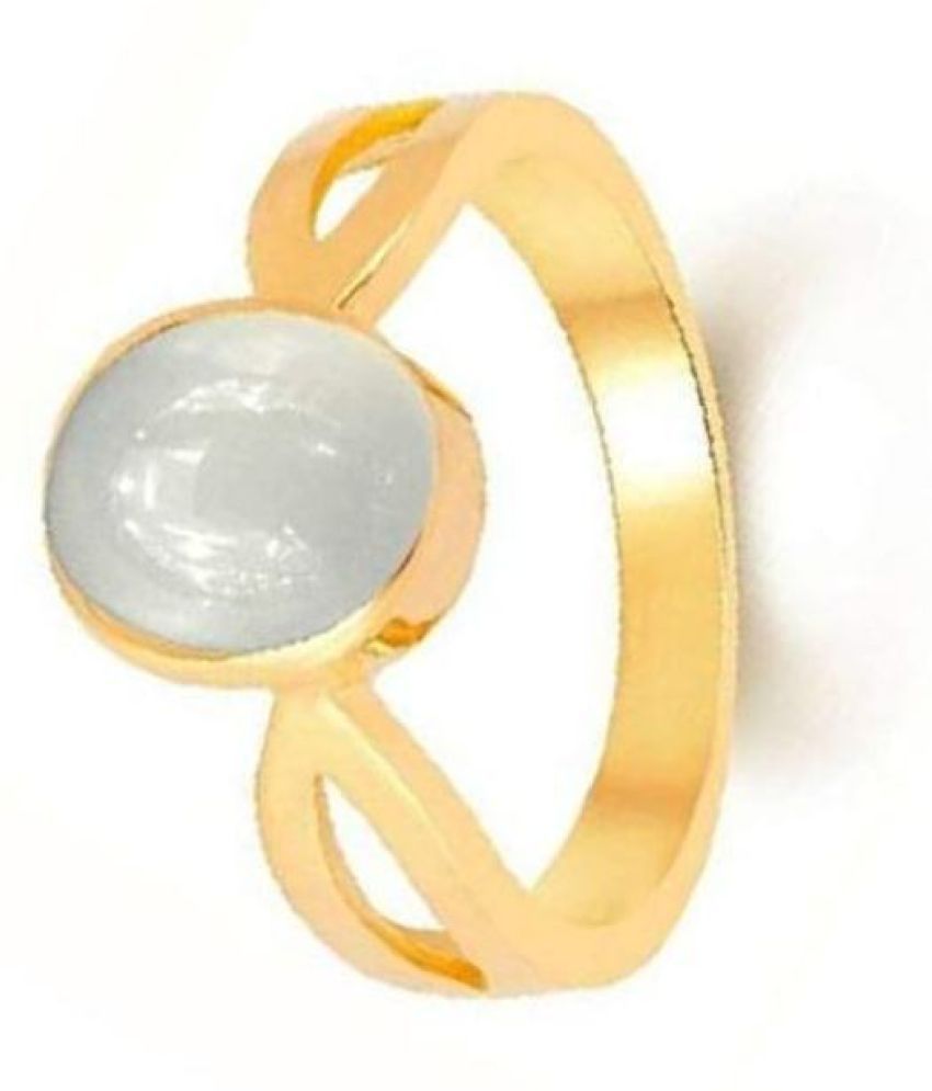 11.25 Carat Moonstone Ring Natural Original Certified Rainbow Moonstone