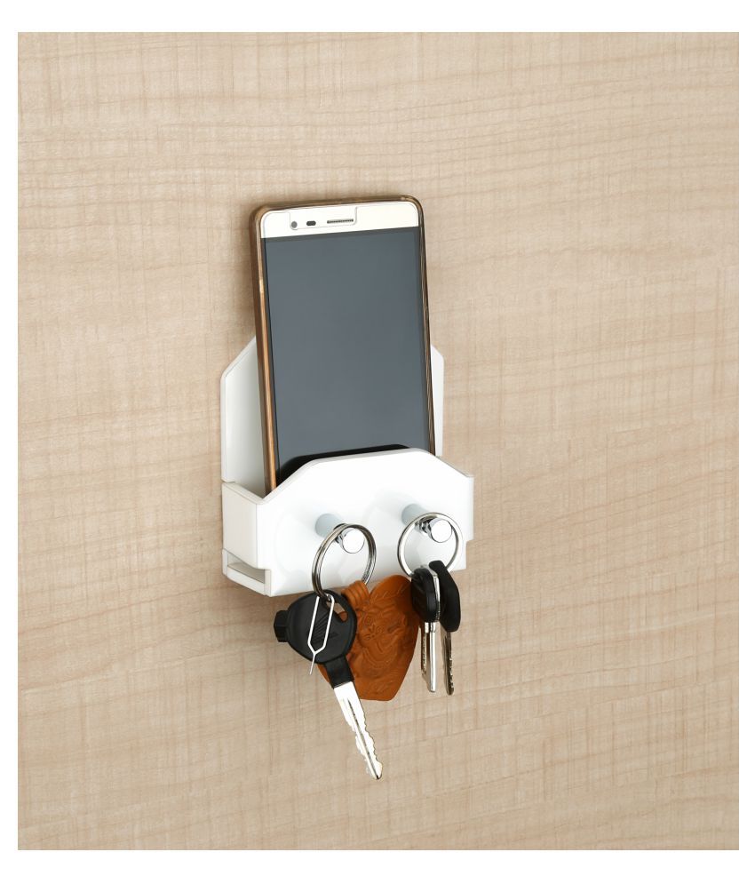 Axtry Acrylic Mobile Phone Stand, Holder for Smartphones with Key Stand