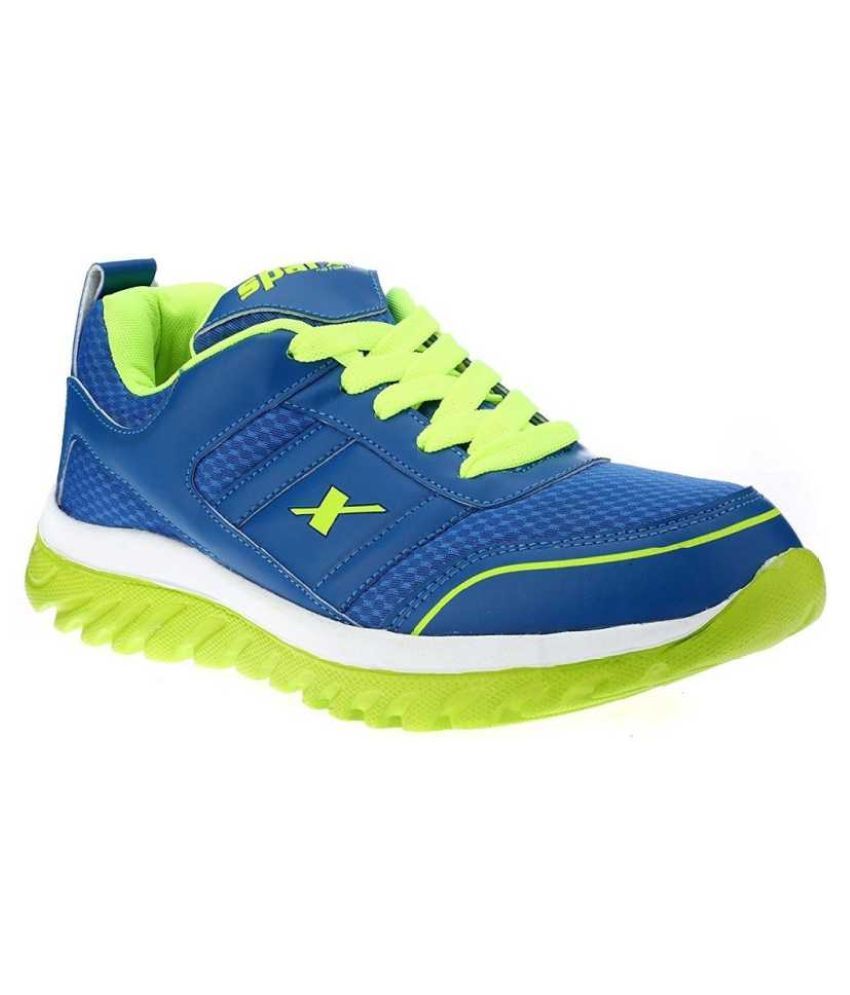 sparx running shoes for men blue