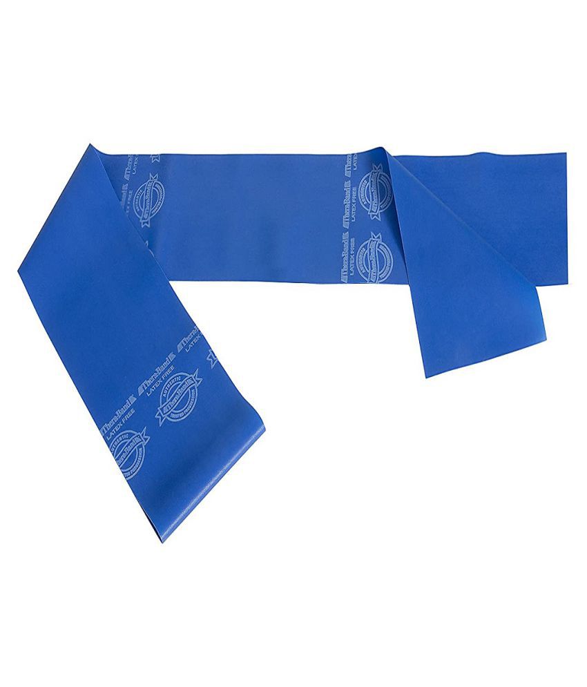 Theraband Latex Resistance Band Blue 12 Foot: Buy Online at Best Price ...