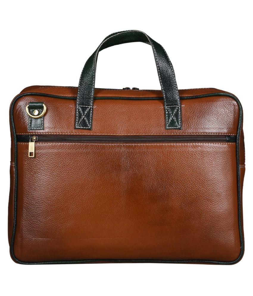 Brand Leather Tan Leather Office Bag - Buy Brand Leather Tan Leather ...
