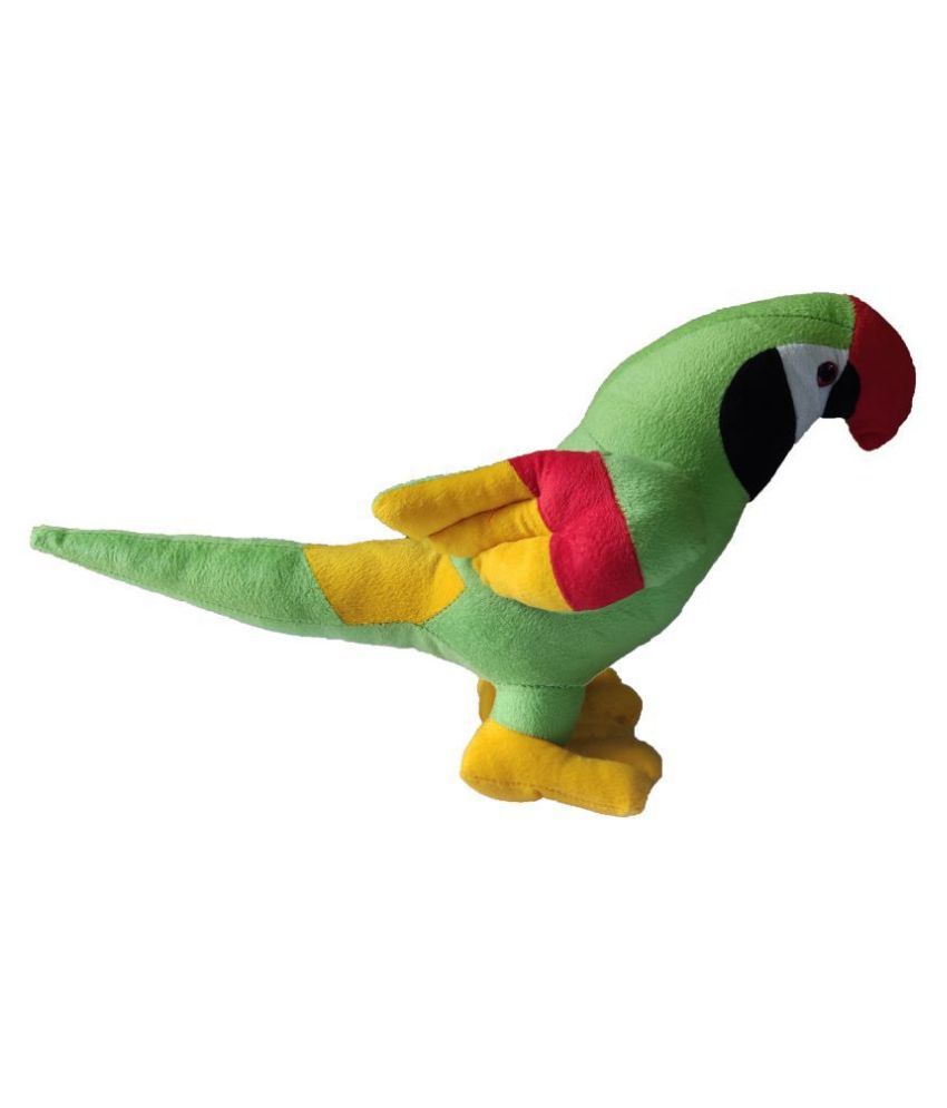 parrot soft toy