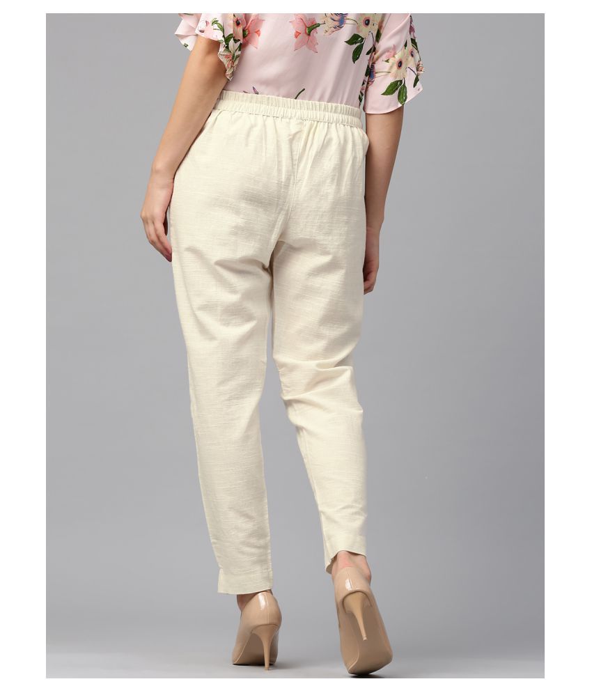 cotton formal pants