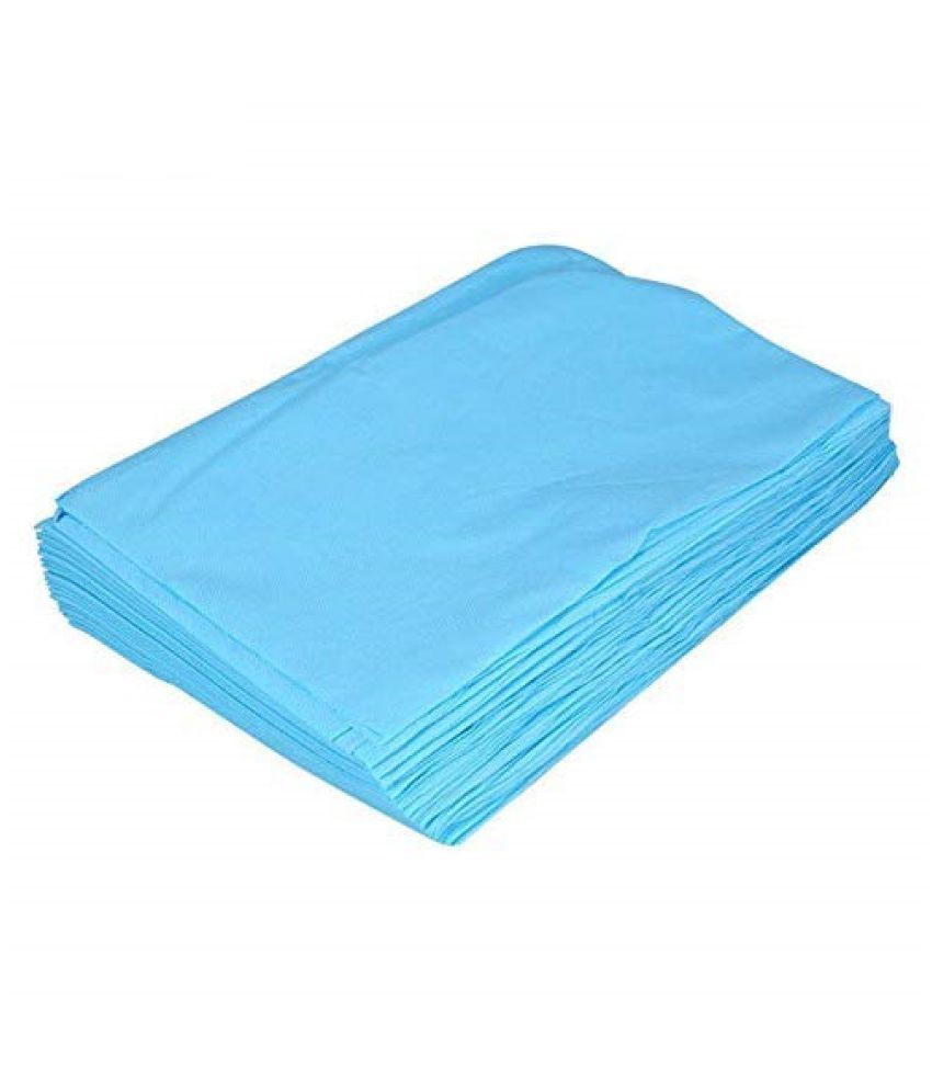 PEHEL INTERNATIONAL Blue Plastic Waterproof Sheet ( 183 cm × 80 cm - 10