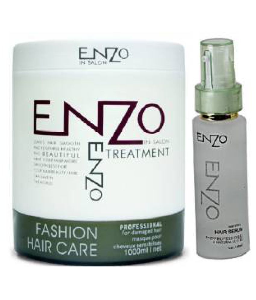 ENZO Professional Deep Nourishing Creambath Hair Spa 1000gm (FREE ENZO SERUM)  Hair Mask Cream 1000 mL: Buy ENZO Professional Deep Nourishing Creambath  Hair Spa 1000gm (FREE ENZO SERUM) Hair Mask Cream 1000