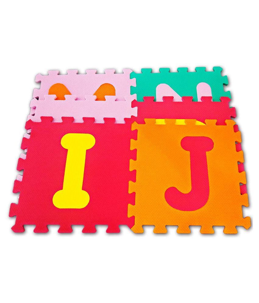 Kids Zone Puzzle MatsEva Foam A to Z and 0 to 9 Puzzle MatsAlphabets