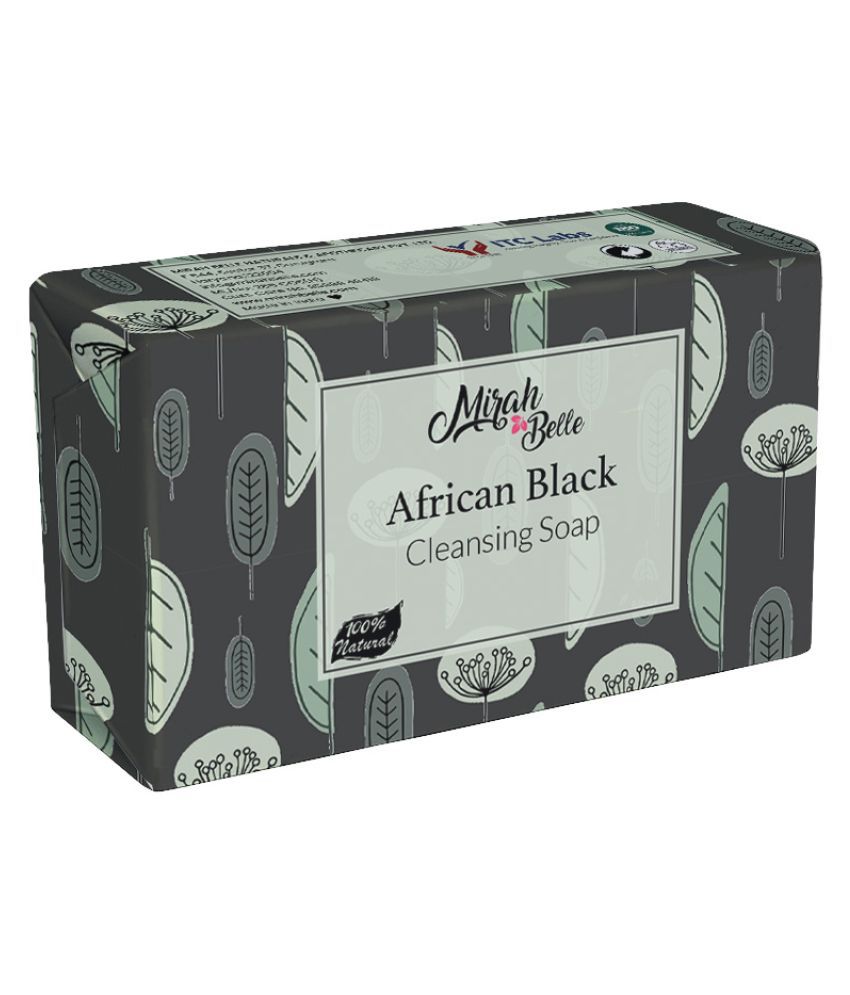     			Mirah Belle - Organic Black African Soap 125gm - For Healing Acne, Pimples, Scars, Makes Skin Soft, Smooth & Clear- Handmade Soap