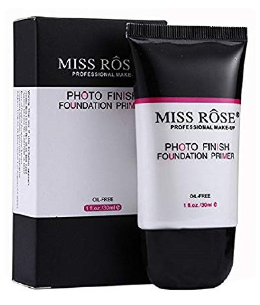 Miss Rose Primer (Photo Finish) Gel Foundation Transparent Gel Light 25