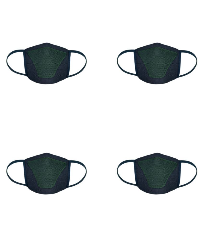 WASHABLE & REUSABLE FACE MASK FOR UNISEX (PACK OF 4) Buy WASHABLE