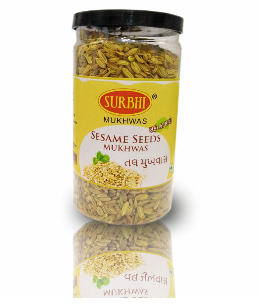 SURBHI Til mukhwas sesame seed mouth freshener Hard Candies 100 gm Pack of 3
