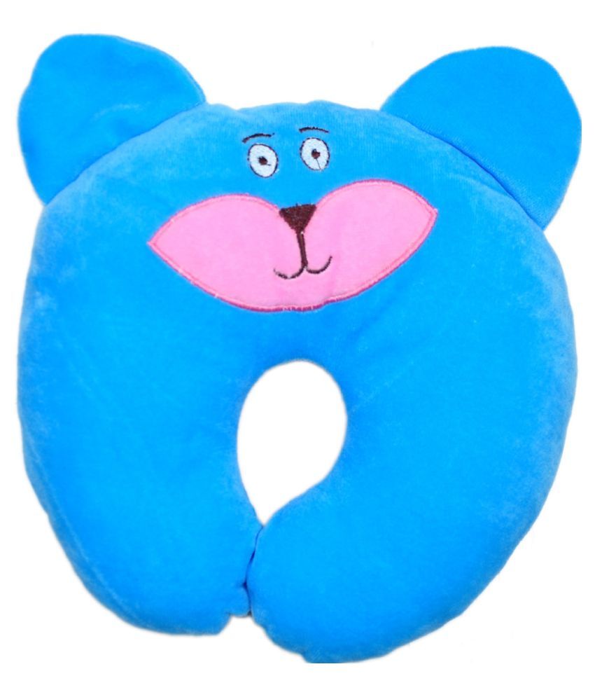 MOMY MOM Blue Sponge U shape Baby Pillow Buy MOMY MOM Blue Sponge U
