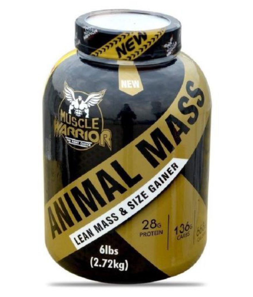     			Muscle Warrior Animal Mass 2.72 kg Weight Gainer Powder