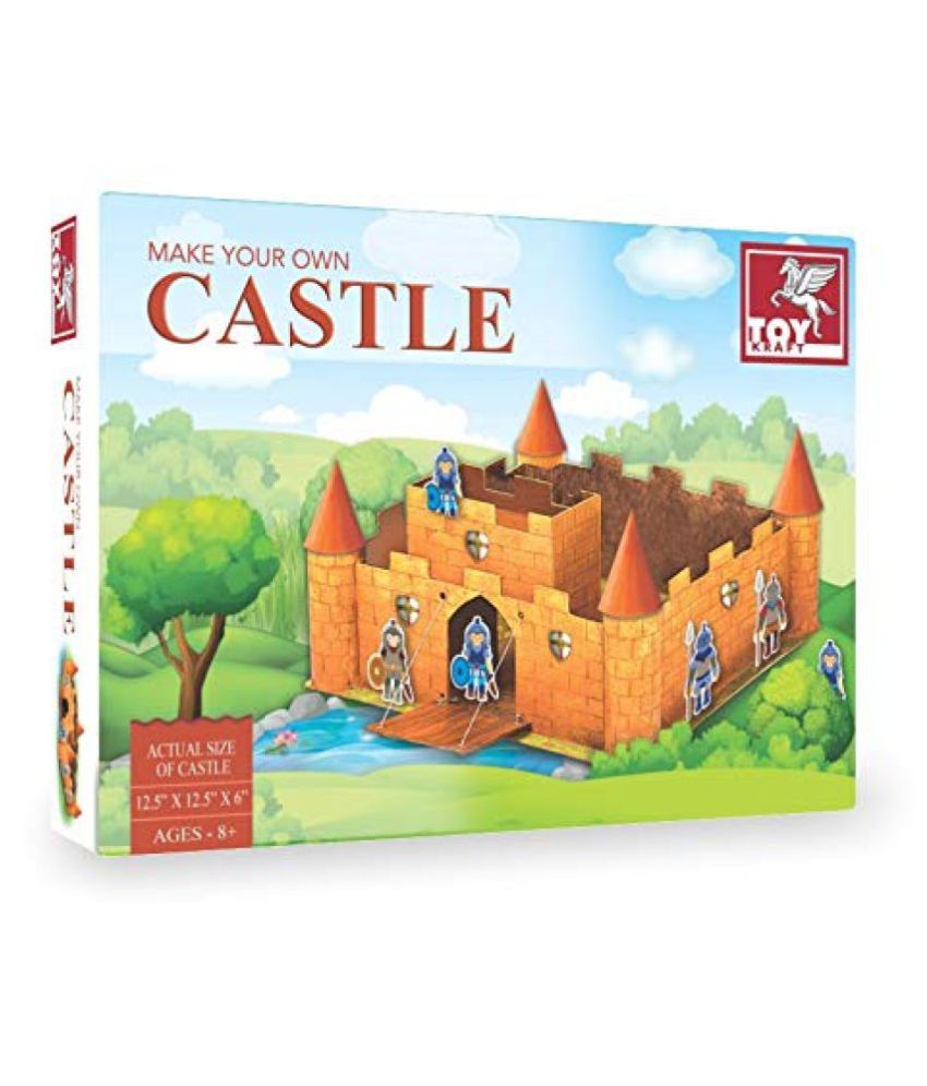 Toykraft Make Your Own Castle Art & craft activity kit for 7 year