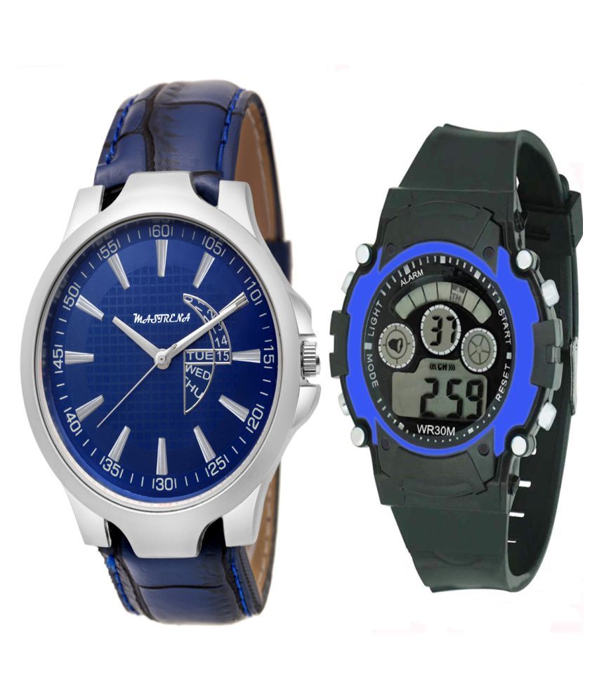 mastrena analog digital lights watch Price in India Buy mastrena