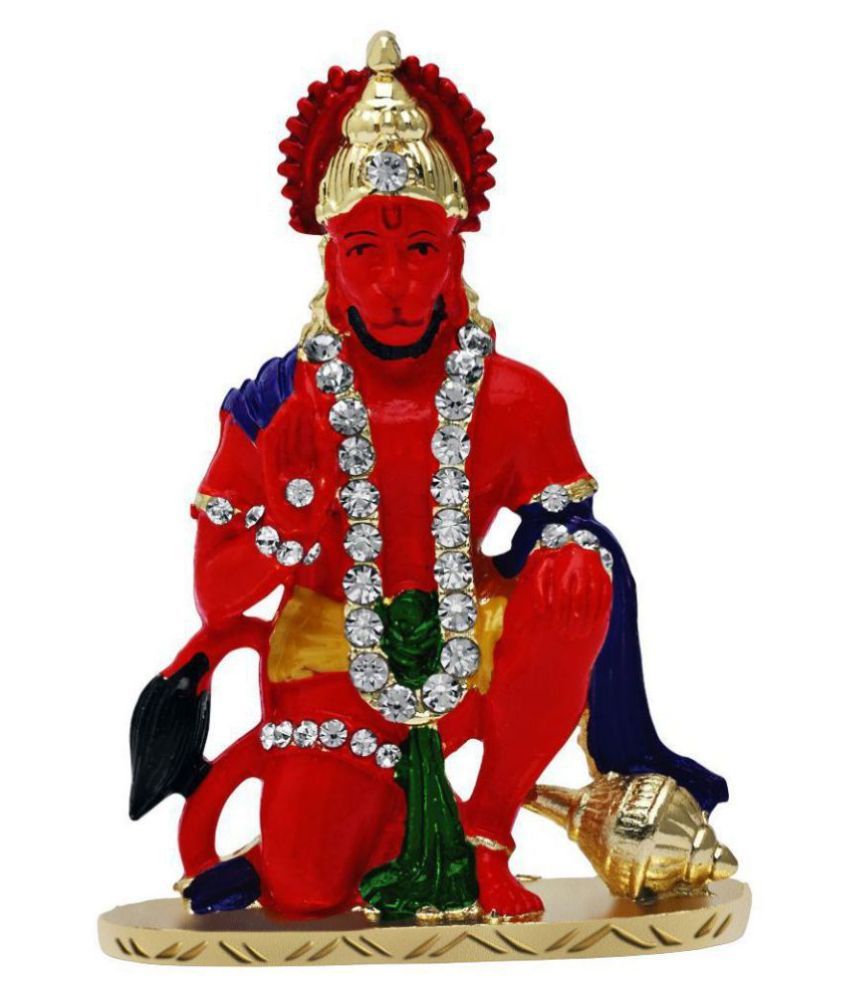     			nitin collection  Kulin Red Meena Hanuman Idol