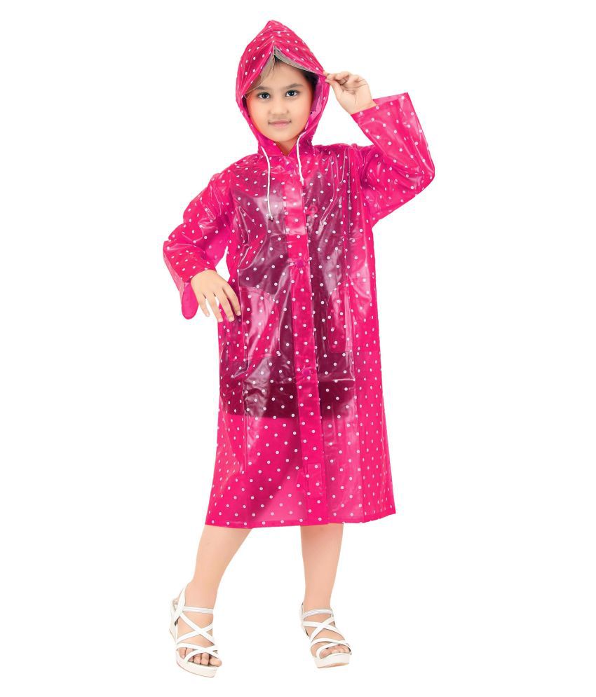     			Goodluck Girls Full Sleeve Raincoat