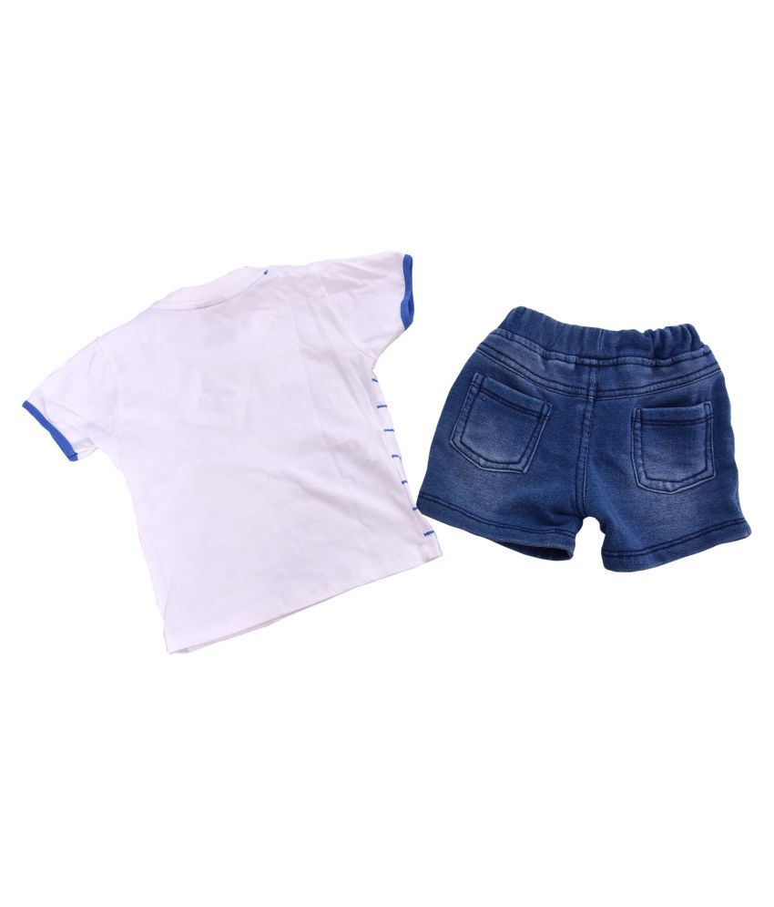 mens designer shorts and tshirt set