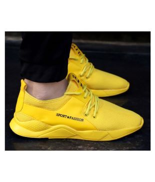 Aadi outdoor yellow casual shoes Outlet