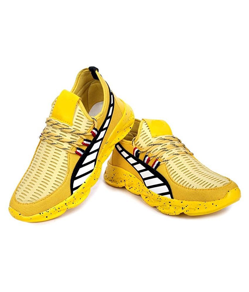 KickMartin Sneakers Yellow Casual Shoes - Buy KickMartin Sneakers ...
