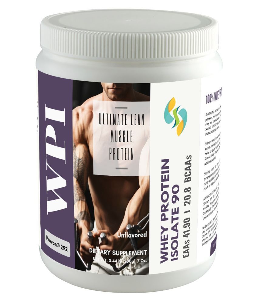 SHARRETS NUTRITIONS Instant Whey Protein Isolate Unflavored 200 gm Buy