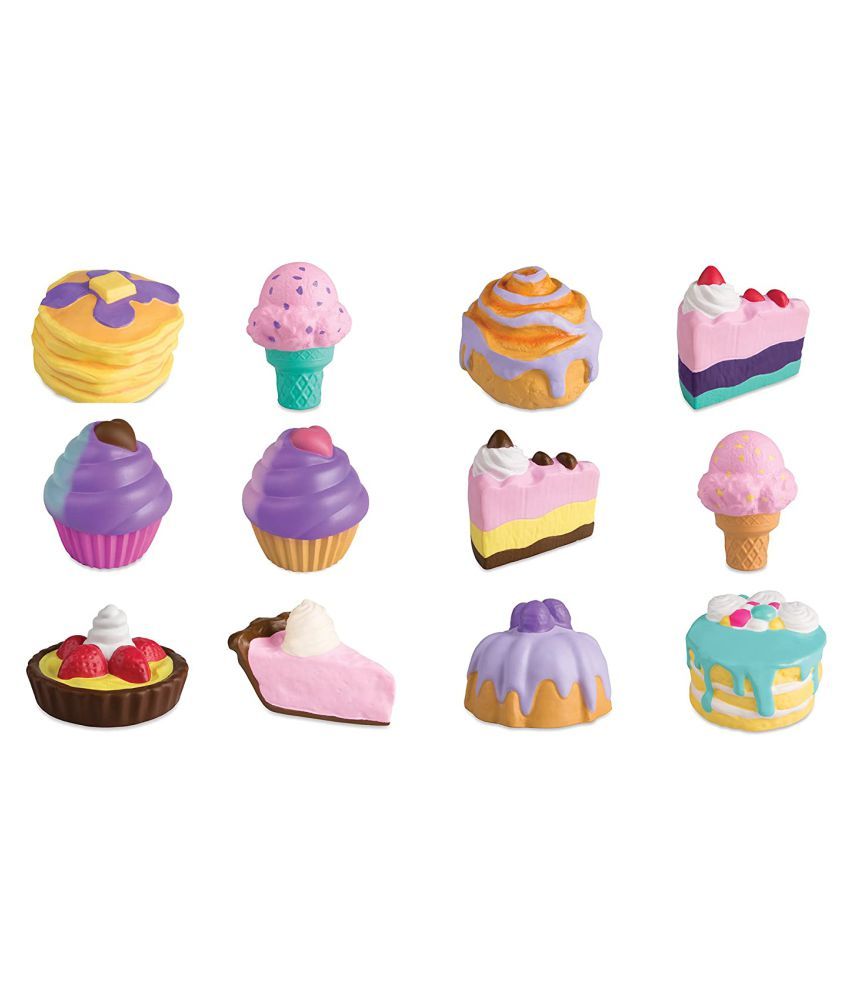 Soft N Slo Squishies Ultra Candy Ice Cream, Pink/Green, Toys for Girls, 3 Years & Above, Squishy 