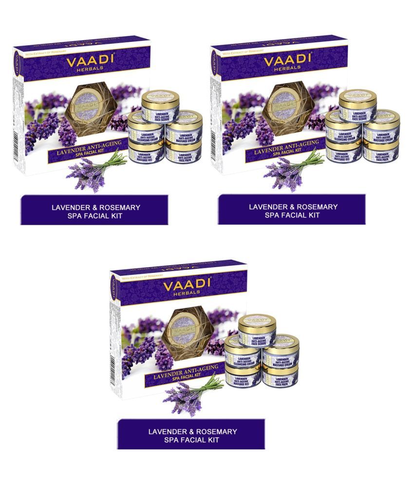 Vaadi Herbals Lavender Spa Pack Of370g Facial Kit 210 G Buy Vaadi