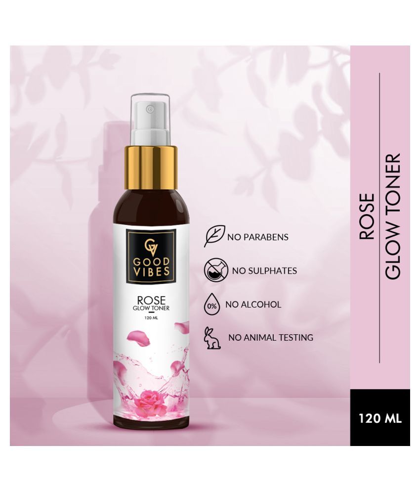 Good Vibes Toner Rose Glow (120 ml) Buy Good Vibes Toner Rose Glow
