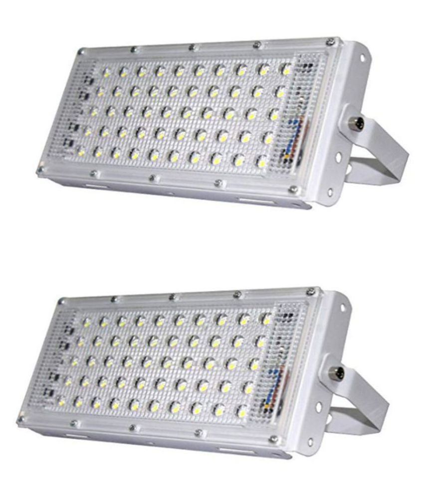     			Achat 50 Watts IP 65 Flood Light Cool Day Light - Pack of 2