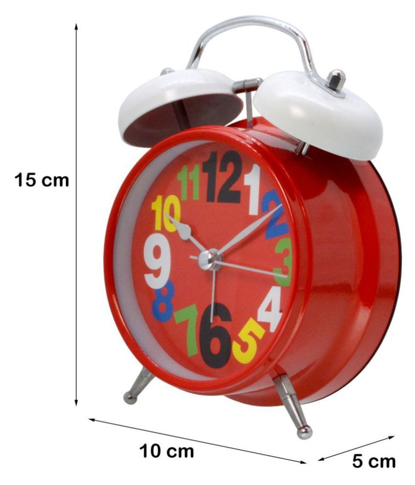 Jm Analog Table Desk Alarm Clock Pack of 1 Buy Jm Analog Table Desk